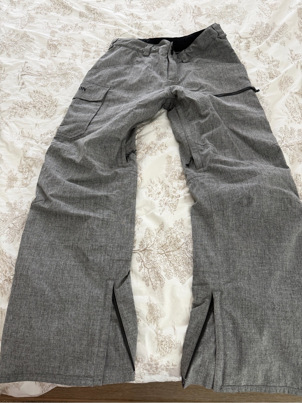 Burton Gray Men's Cargo Snow Pants